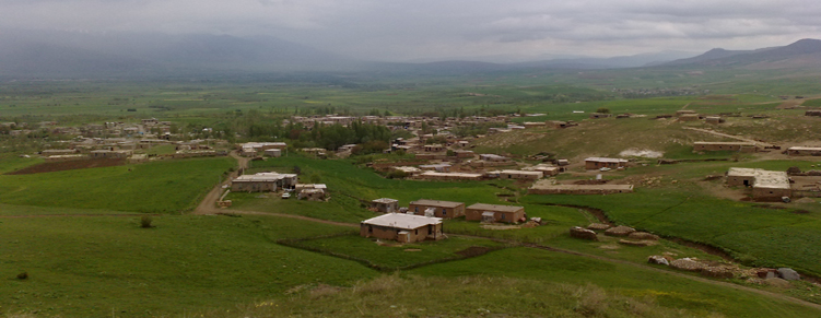 بافت روستایی سبز دشت مرگور در کوهپایه ها